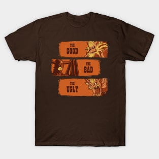 The good, the bad and the ugly digital monsters T-Shirt